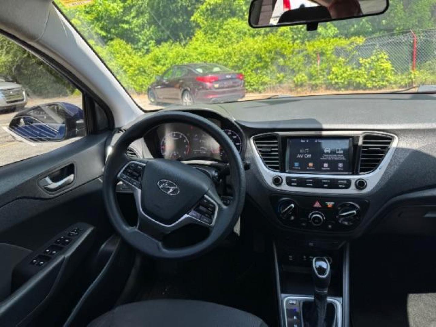 2019 Blue Hyundai Accent SEL (3KPC24A33KE) with an 1.6L I-4 gasoline direct injection engine, located at 1806 Veterans Memorial Hwy SW, Austell, GA, 30168, (770) 944-9558, 33.817959, -84.606987 - Photo#12