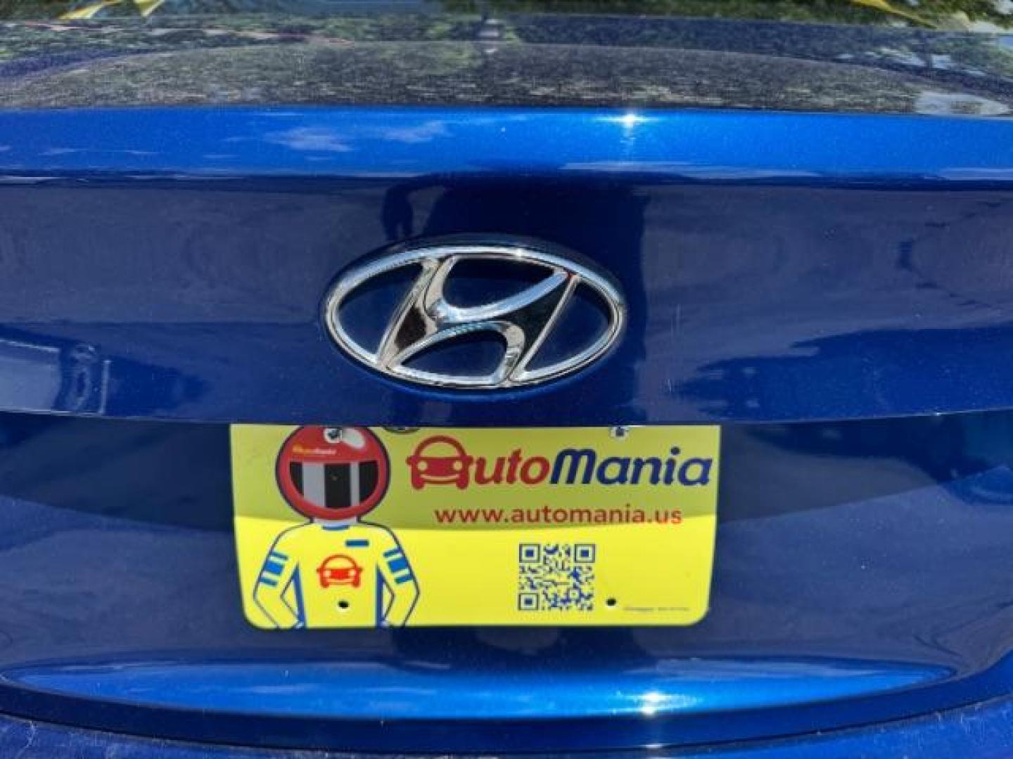 2019 Blue Hyundai Accent SEL (3KPC24A33KE) with an 1.6L I-4 gasoline direct injection engine, located at 1806 Veterans Memorial Hwy SW, Austell, GA, 30168, (770) 944-9558, 33.817959, -84.606987 - Photo#14