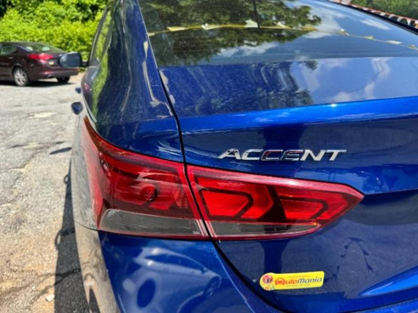 2019 Blue Hyundai Accent SEL (3KPC24A33KE) with an 1.6L I-4 gasoline direct injection engine, located at 1806 Veterans Memorial Hwy SW, Austell, GA, 30168, (770) 944-9558, 33.817959, -84.606987 - Photo#15