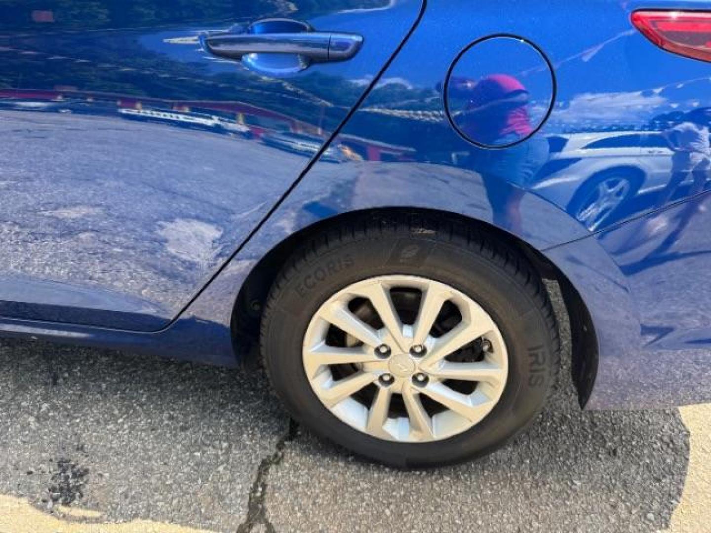 2019 Blue Hyundai Accent SEL (3KPC24A33KE) with an 1.6L I-4 gasoline direct injection engine, located at 1806 Veterans Memorial Hwy SW, Austell, GA, 30168, (770) 944-9558, 33.817959, -84.606987 - Photo#20