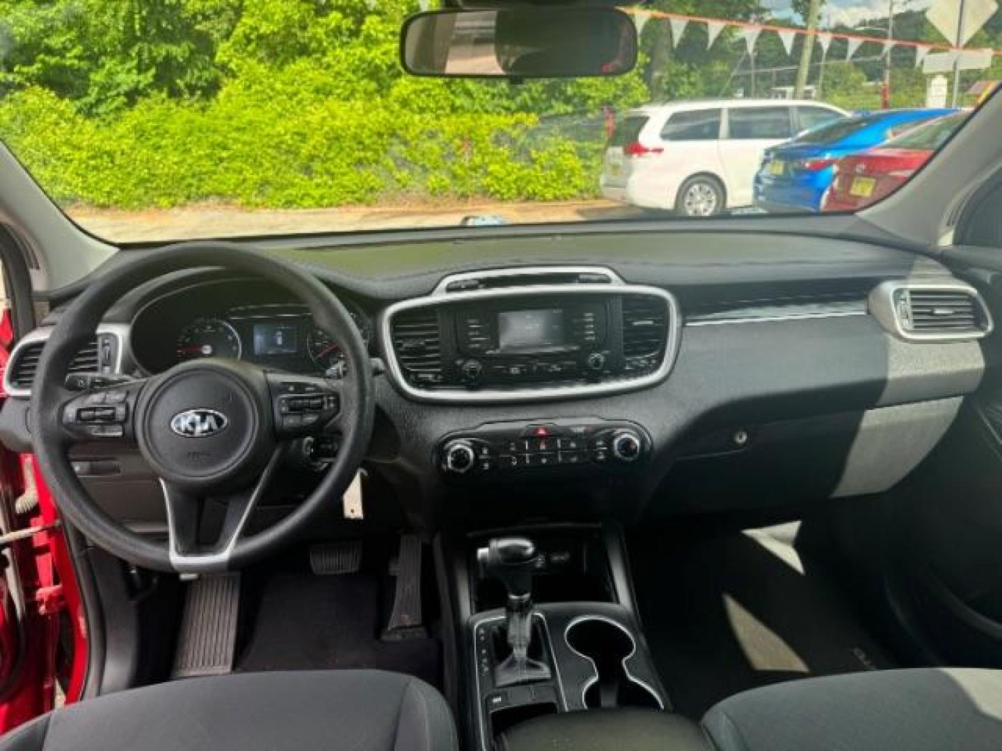 2017 Red Kia Sorento 3.3L LX (5XYPG4A51HG) with an Lambda II 3.3L V-6 gasoline direct injection engine, located at 1806 Veterans Memorial Hwy SW, Austell, GA, 30168, (770) 944-9558, 33.817959, -84.606987 - Photo#10