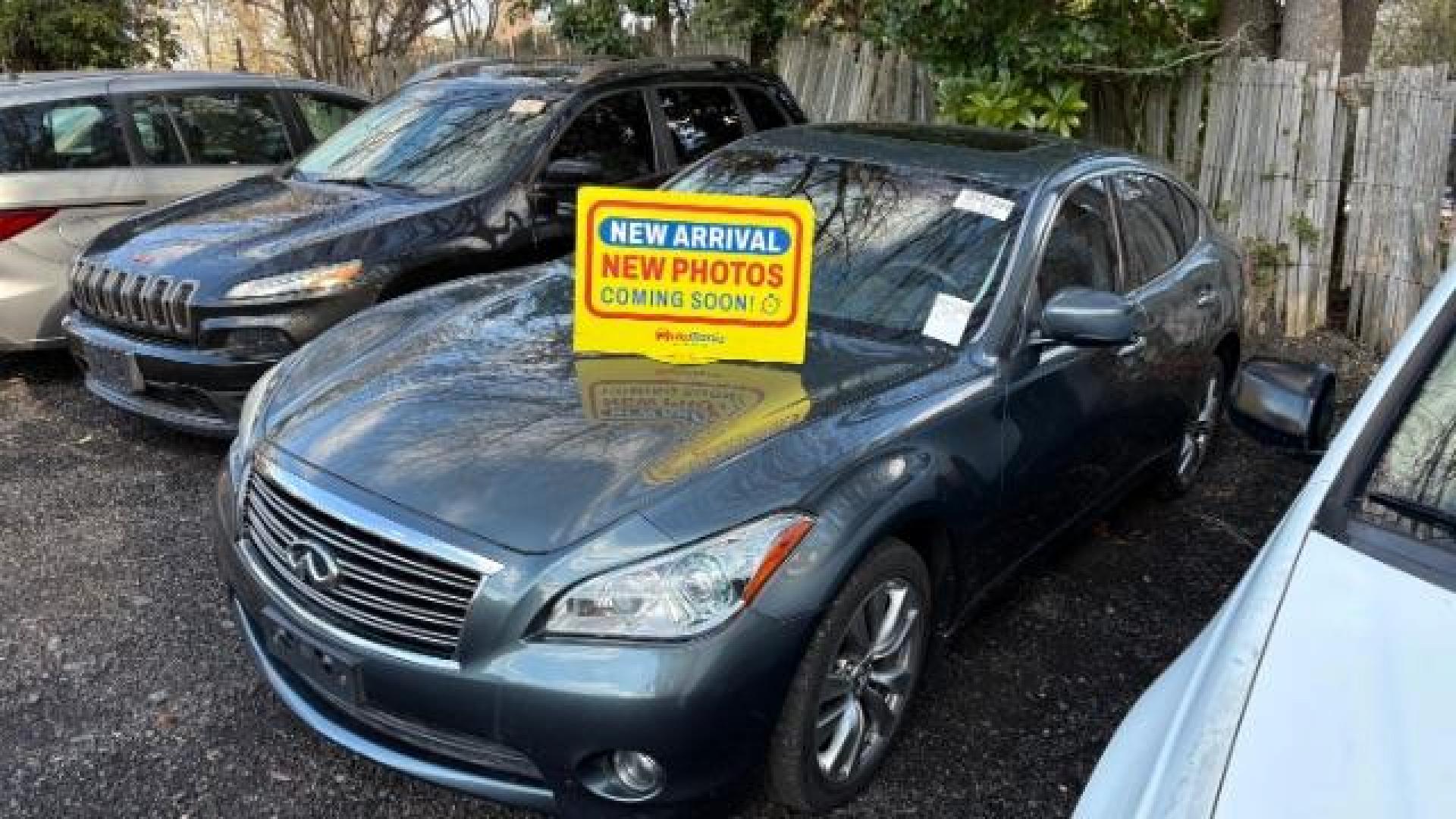 2012 Blue INFINITI M37x . (JN1BY1AR3CM) , located at 1806 Veterans Memorial Hwy SW, Austell, GA, 30168, (770) 944-9558, 33.817959, -84.606987 - Photo#0