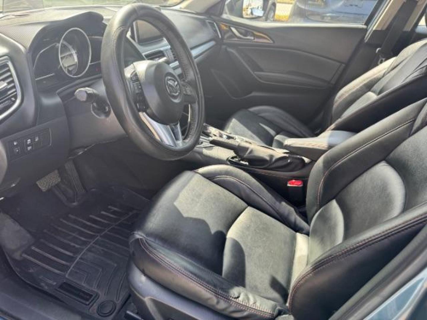 2014 Blue Mazda Mazda3 Hatchback s Touring (JM1BM1L3XE1) with an SKYACTIV-G 2.5L I-4 gasoline direct injection engine, located at 1806 Veterans Memorial Hwy SW, Austell, GA, 30168, (770) 944-9558, 33.817959, -84.606987 - Photo#5