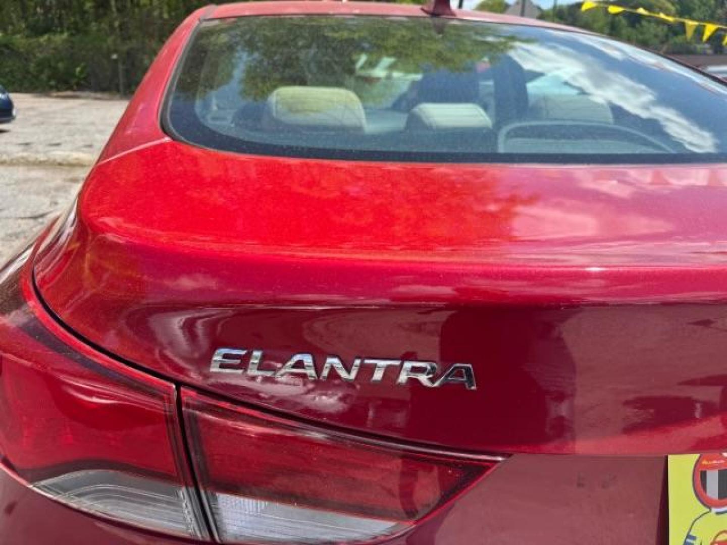 2015 Red Hyundai Elantra SE (KMHDH4AE7FU) with an Nu 1.8L I-4 DOHC engine, located at 1806 Veterans Memorial Hwy SW, Austell, GA, 30168, (770) 944-9558, 33.817959, -84.606987 - Photo#12