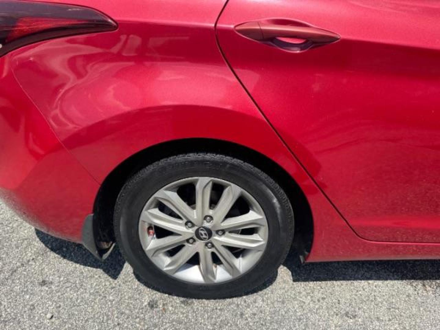 2015 Red Hyundai Elantra SE (KMHDH4AE7FU) with an Nu 1.8L I-4 DOHC engine, located at 1806 Veterans Memorial Hwy SW, Austell, GA, 30168, (770) 944-9558, 33.817959, -84.606987 - Photo#16