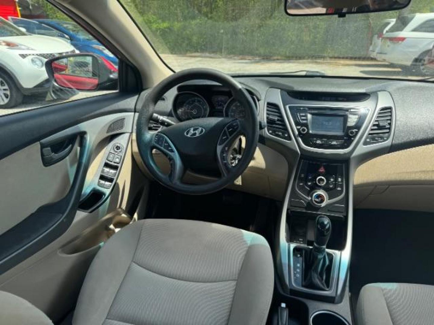 2015 Red Hyundai Elantra SE (KMHDH4AE7FU) with an Nu 1.8L I-4 DOHC engine, located at 1806 Veterans Memorial Hwy SW, Austell, GA, 30168, (770) 944-9558, 33.817959, -84.606987 - Photo#6