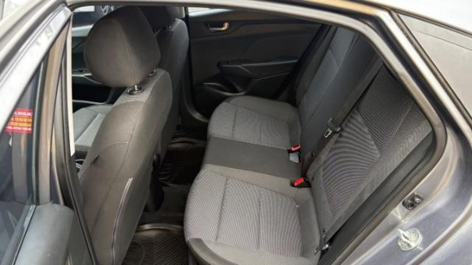 2018 Gray Hyundai Accent SE (3KPC24A3XJE) with an 1.6L I-4 gasoline direct injection engine, located at 1806 Veterans Memorial Hwy SW, Austell, GA, 30168, (770) 944-9558, 33.817959, -84.606987 - Photo#8
