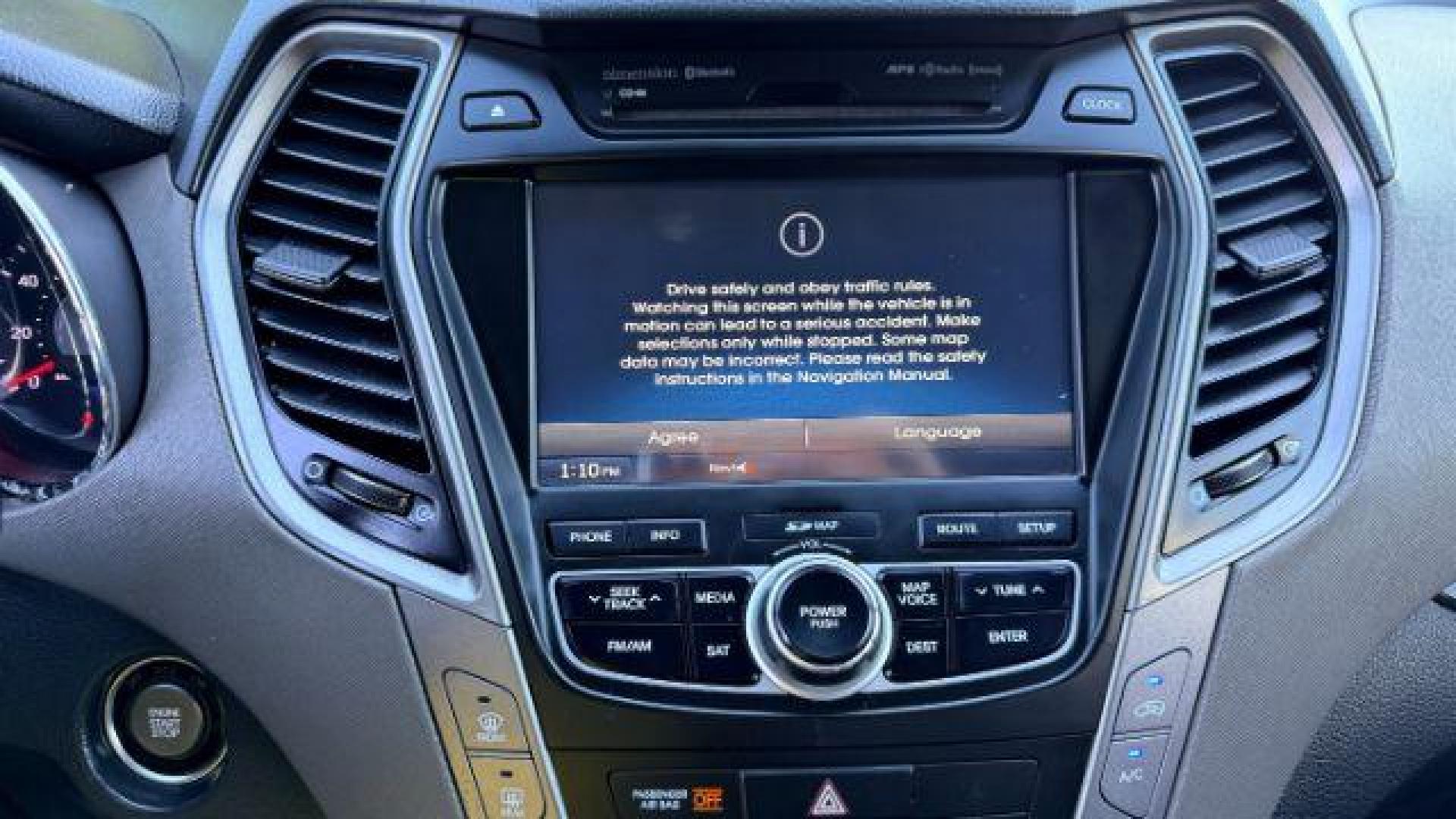 2014 Gray Hyundai Santa Fe Sport 2.4L (5XYZU3LB9EG) with an Theta II 2.4L I-4 ga engine, located at 1806 Veterans Memorial Hwy SW, Austell, GA, 30168, (770) 944-9558, 33.817959, -84.606987 - Photo#14