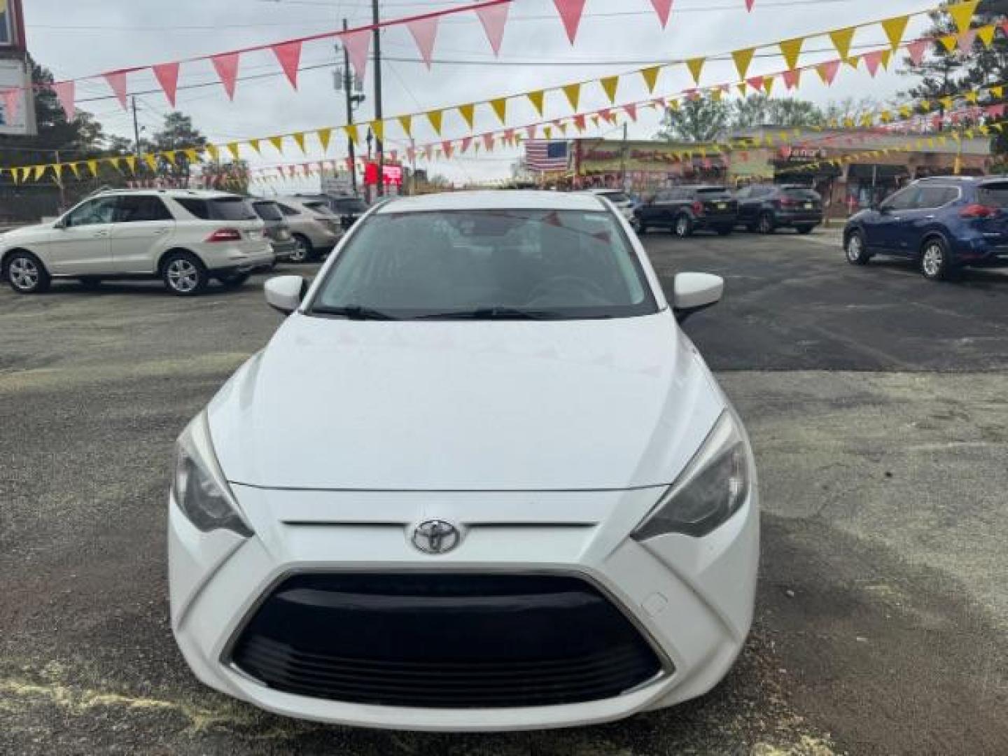 2018 White Toyota Yaris iA IA (3MYDLBYV3JY) , located at 1806 Veterans Memorial Hwy SW, Austell, GA, 30168, (770) 944-9558, 33.817959, -84.606987 - Photo#1
