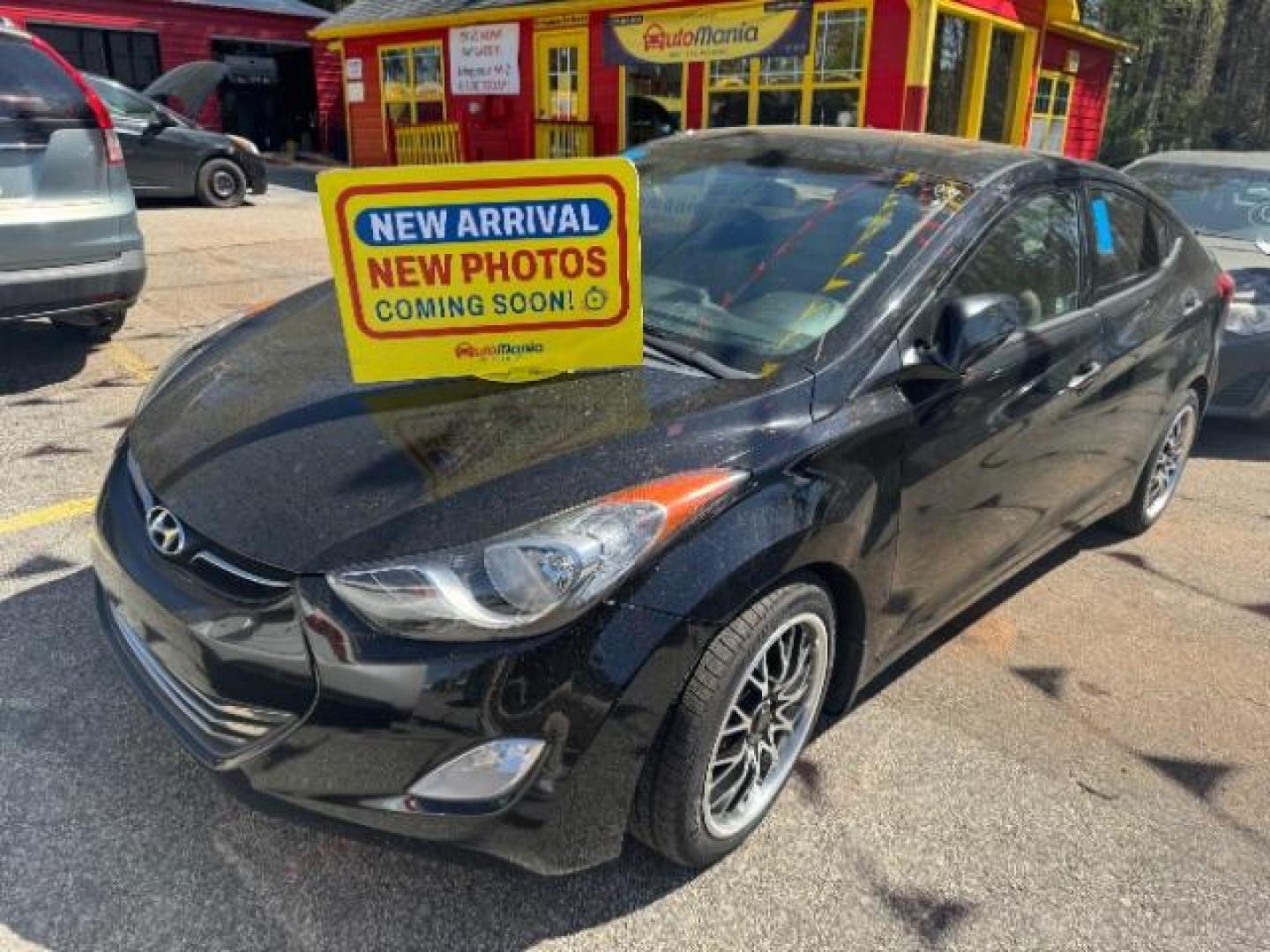 2013 Black Hyundai Elantra Limited (5NPDH4AE8DH) with an 1.8L I-4 DOHC engine, located at 1806 Veterans Memorial Hwy SW, Austell, GA, 30168, (770) 944-9558, 33.817959, -84.606987 - Photo#0