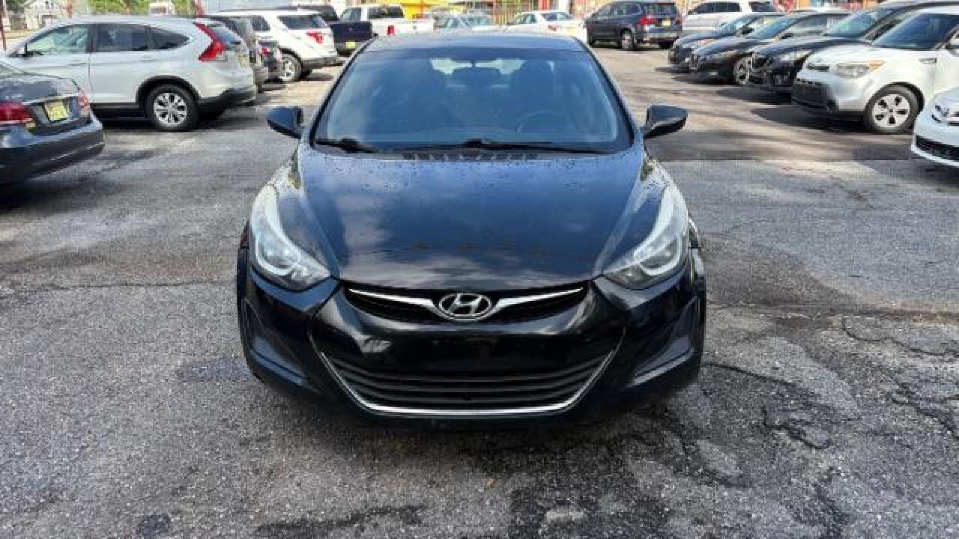 2016 Black Hyundai Elantra SE (5NPDH4AE5GH) with an Nu 1.8L I-4 DOHC engine, located at 1806 Veterans Memorial Hwy SW, Austell, GA, 30168, (770) 944-9558, 33.817959, -84.606987 - Photo#1