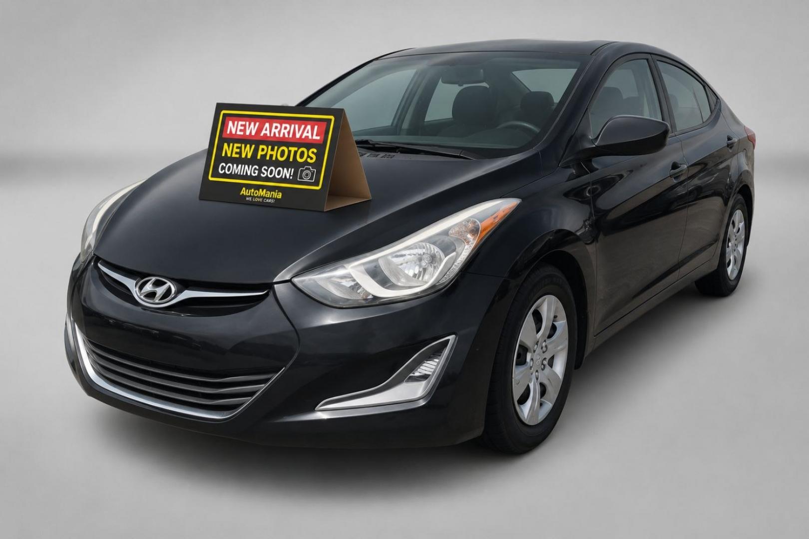 2016 Black Hyundai Elantra SE (5NPDH4AE5GH) with an Nu 1.8L I-4 DOHC engine, located at 1806 Veterans Memorial Hwy SW, Austell, GA, 30168, (770) 944-9558, 33.817959, -84.606987- Photo#0