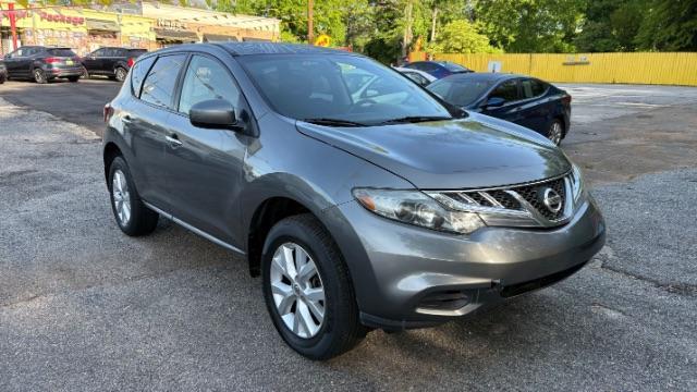 2014 Gray Nissan Murano S (JN8AZ1MU5EW) with an 3.5L V-6 DOHC engine, located at 1806 Veterans Memorial Hwy SW, Austell, GA, 30168, (770) 944-9558, 33.817959, -84.606987 - Photo#2