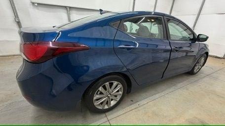 2015 Blue Hyundai Elantra SE (KMHDH4AE3FU) with an Nu 1.8L I-4 DOHC engine, located at 1806 Veterans Memorial Hwy SW, Austell, GA, 30168, (770) 944-9558, 33.817959, -84.606987- Photo#6
