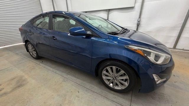 2015 Blue Hyundai Elantra SE (KMHDH4AE3FU) with an Nu 1.8L I-4 DOHC engine, located at 1806 Veterans Memorial Hwy SW, Austell, GA, 30168, (770) 944-9558, 33.817959, -84.606987- Photo#7