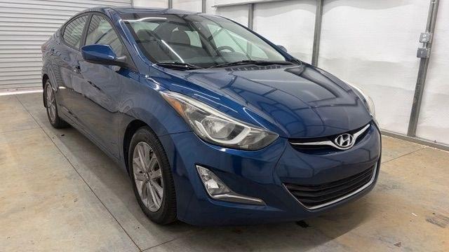 2015 Blue Hyundai Elantra SE (KMHDH4AE3FU) with an Nu 1.8L I-4 DOHC engine, located at 1806 Veterans Memorial Hwy SW, Austell, GA, 30168, (770) 944-9558, 33.817959, -84.606987- Photo#8