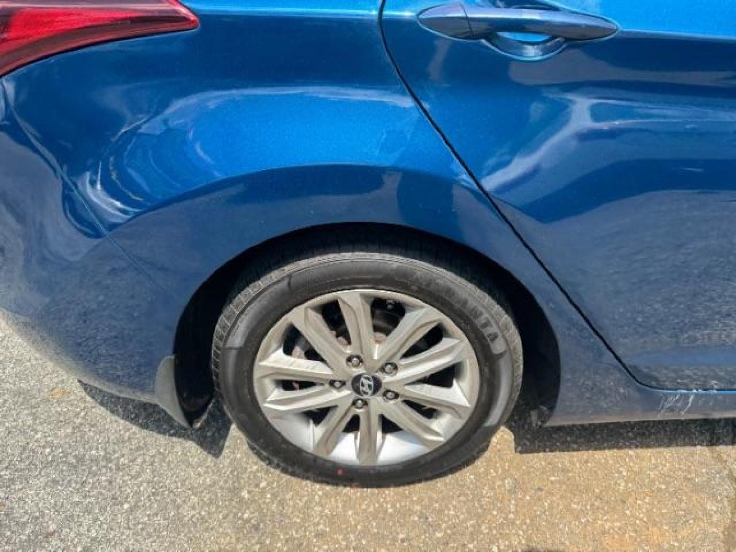 2015 Blue Hyundai Elantra SE (KMHDH4AE3FU) with an Nu 1.8L I-4 DOHC engine, located at 1806 Veterans Memorial Hwy SW, Austell, GA, 30168, (770) 944-9558, 33.817959, -84.606987 - Photo#18