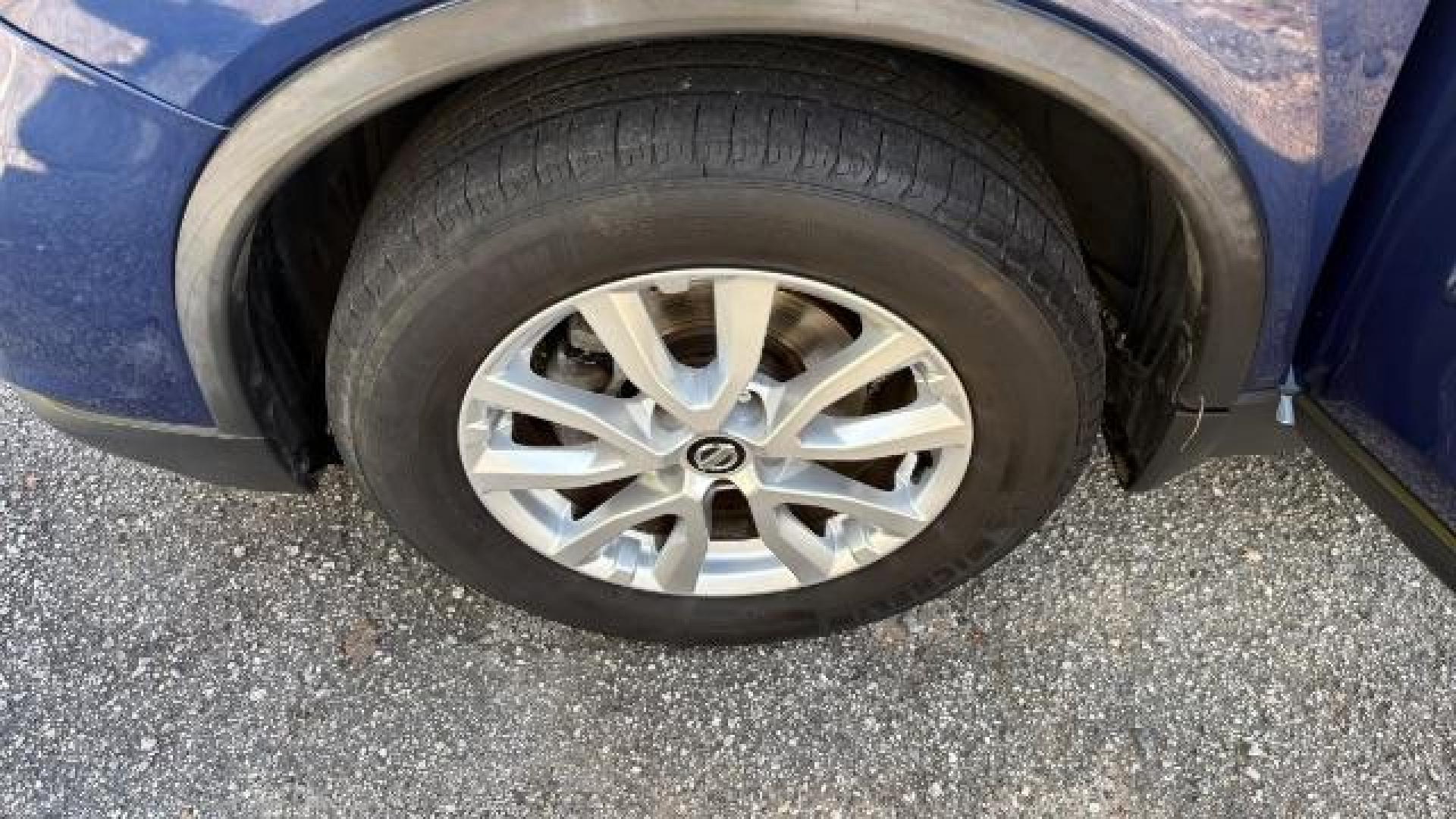 2017 Blue Nissan Rogue SV (JN8AT2MT5HW) with an 2.5L I-4 DOHC engine, located at 1806 Veterans Memorial Hwy SW, Austell, GA, 30168, (770) 944-9558, 33.817959, -84.606987 - Photo#13