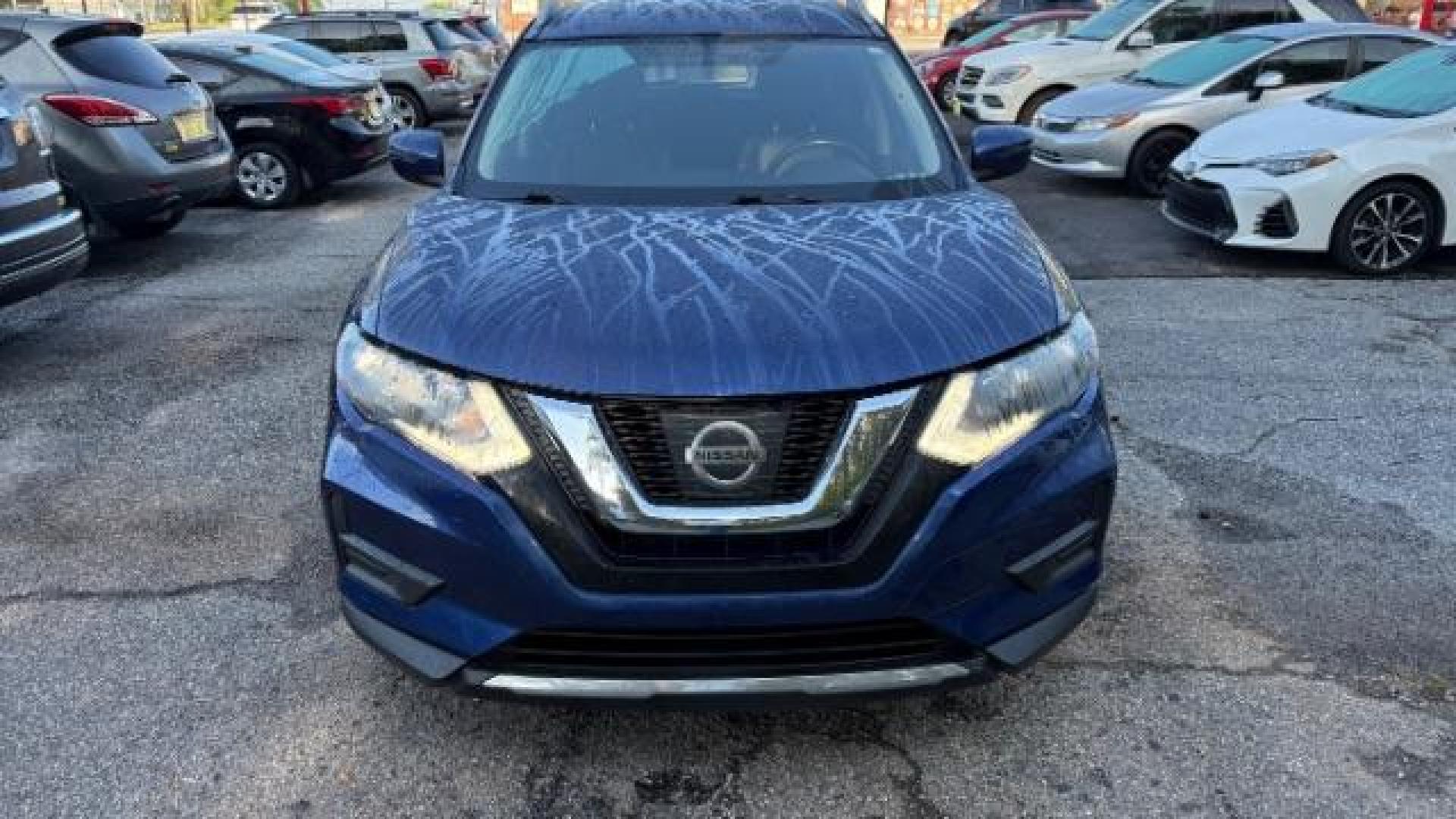 2017 Blue Nissan Rogue SV (JN8AT2MT5HW) with an 2.5L I-4 DOHC engine, located at 1806 Veterans Memorial Hwy SW, Austell, GA, 30168, (770) 944-9558, 33.817959, -84.606987 - Photo#1