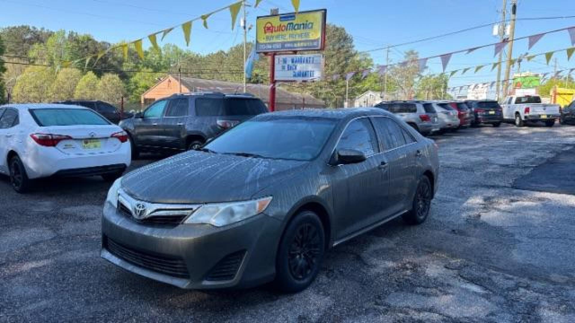2012 Gray Toyota Camry LE (4T1BF1FK8CU) with an 2.5L I-4 DOHC engine, located at 1806 Veterans Memorial Hwy SW, Austell, GA, 30168, (770) 944-9558, 33.817959, -84.606987 - Photo#0