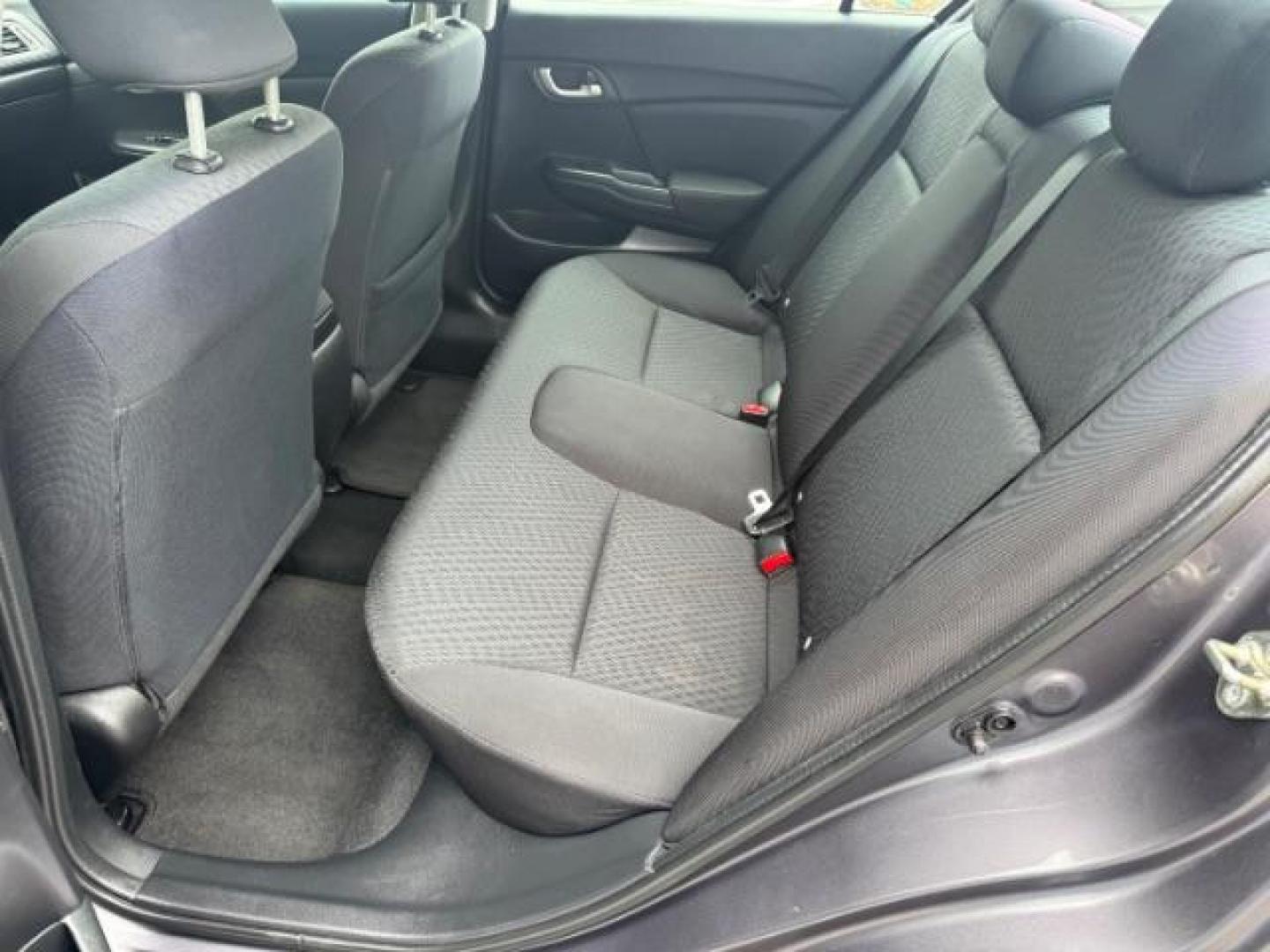 2015 Gray Honda Civic LX (19XFB2F57FE) with an 1.8L I-4 i-VTEC variable valve control engine, located at 1806 Veterans Memorial Hwy SW, Austell, GA, 30168, (770) 944-9558, 33.817959, -84.606987 - Photo#9