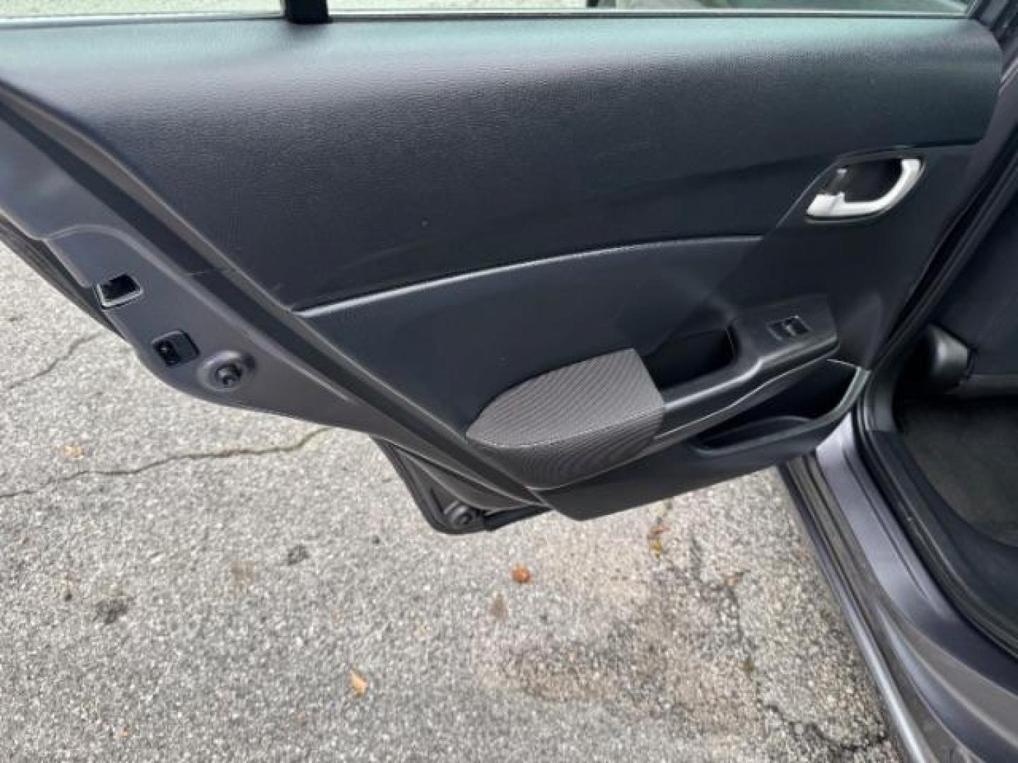 2015 Gray Honda Civic LX (19XFB2F57FE) with an 1.8L I-4 i-VTEC variable valve control engine, located at 1806 Veterans Memorial Hwy SW, Austell, GA, 30168, (770) 944-9558, 33.817959, -84.606987 - Photo#10