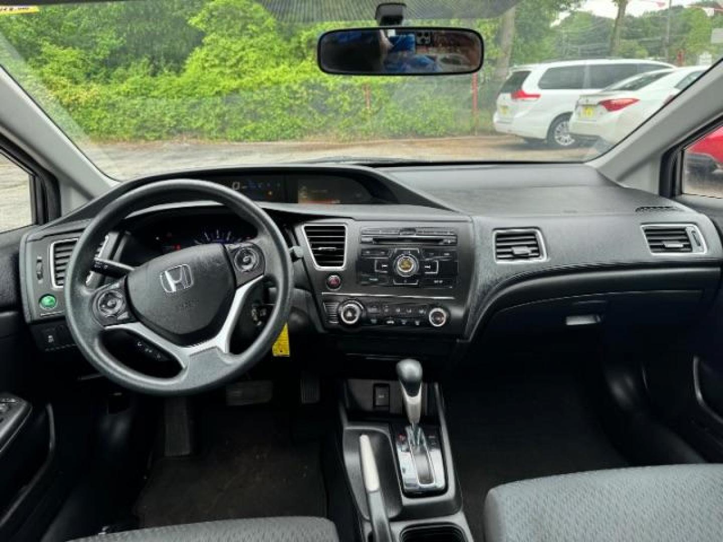 2015 Gray Honda Civic LX (19XFB2F57FE) with an 1.8L I-4 i-VTEC variable valve control engine, located at 1806 Veterans Memorial Hwy SW, Austell, GA, 30168, (770) 944-9558, 33.817959, -84.606987 - Photo#11