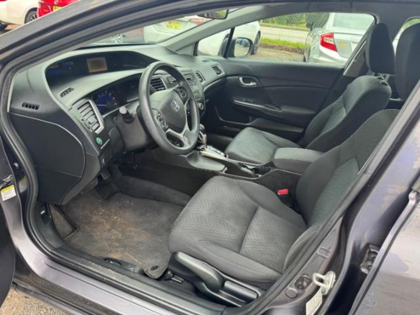 2015 Gray Honda Civic LX (19XFB2F57FE) with an 1.8L I-4 i-VTEC variable valve control engine, located at 1806 Veterans Memorial Hwy SW, Austell, GA, 30168, (770) 944-9558, 33.817959, -84.606987 - Photo#6