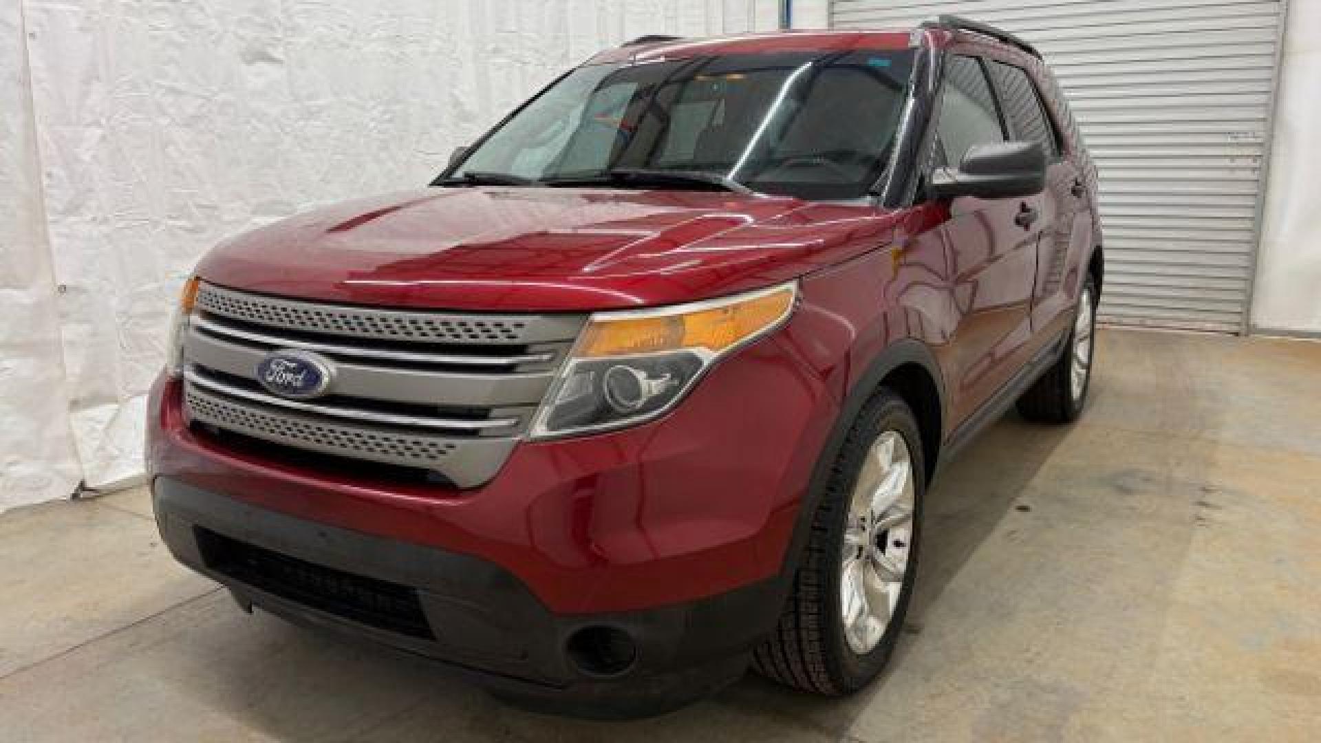 2014 Red Ford Explorer XLT (1FM5K7B86EG) , located at 1806 Veterans Memorial Hwy SW, Austell, GA, 30168, (770) 944-9558, 33.817959, -84.606987 - Photo#0