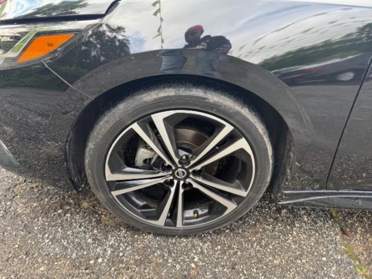 2021 Black Nissan Sentra SR Xtronic CVT (3N1AB8DV9MY) with an 2L I-4 gasoline direct injection engine, located at 1806 Veterans Memorial Hwy SW, Austell, GA, 30168, (770) 944-9558, 33.817959, -84.606987 - Photo#19
