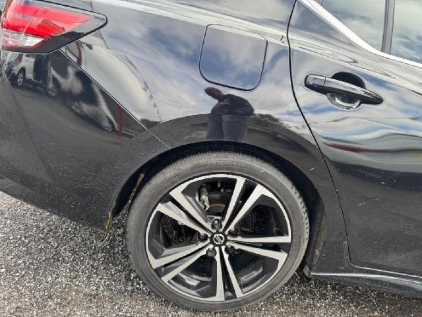 2021 Black Nissan Sentra SR Xtronic CVT (3N1AB8DV9MY) with an 2L I-4 gasoline direct injection engine, located at 1806 Veterans Memorial Hwy SW, Austell, GA, 30168, (770) 944-9558, 33.817959, -84.606987 - Photo#20