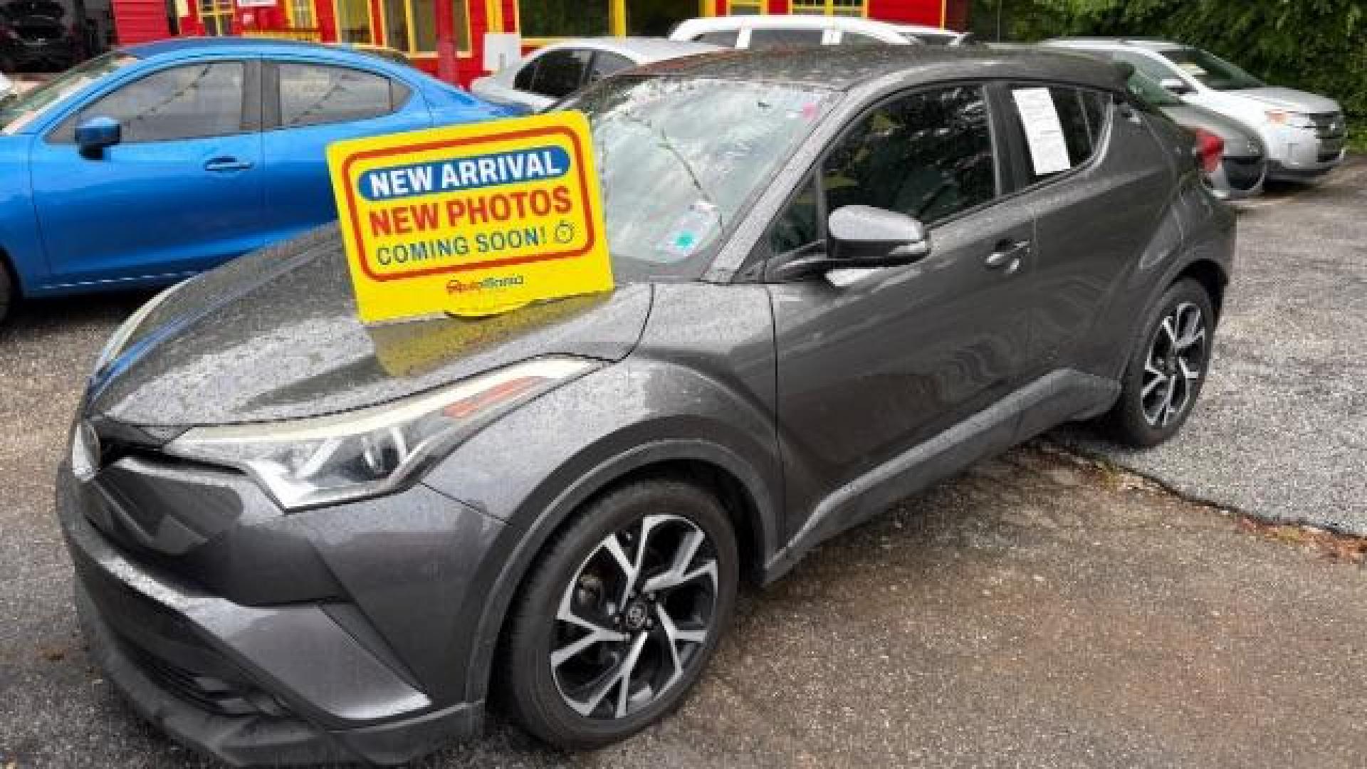 2018 Gray Toyota C-HR XLE | XLE Premium (NMTKHMBX5JR) with an 2L I-4 DOHC engine, located at 1806 Veterans Memorial Hwy SW, Austell, GA, 30168, (770) 944-9558, 33.817959, -84.606987 - Photo#0