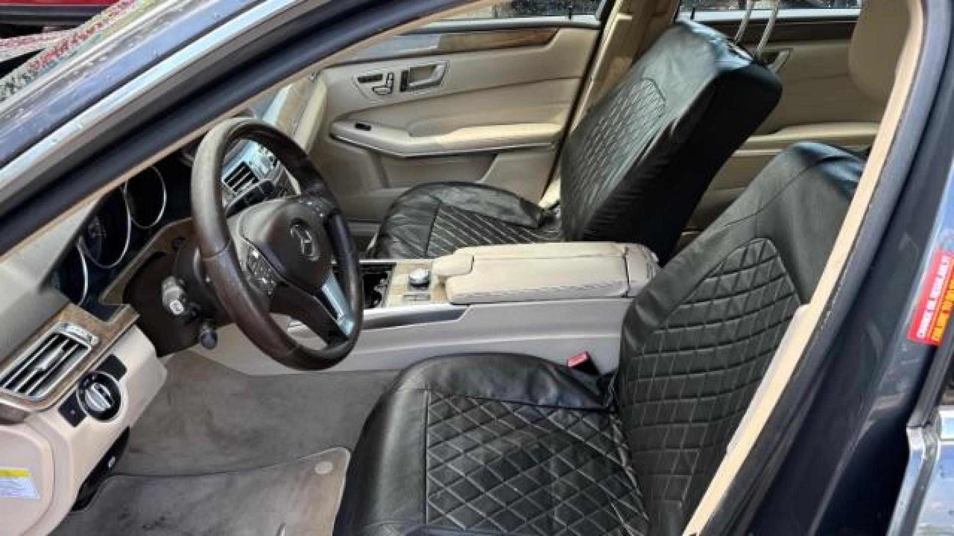 2014 Gray Mercedes-Benz E 350 4MATIC (WDDHF8JB0EA) with an 3.5L V-6 gasoline direct injection engine, located at 1806 Veterans Memorial Hwy SW, Austell, GA, 30168, (770) 944-9558, 33.817959, -84.606987 - Photo#12