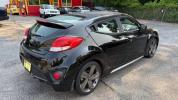 2014 Black Hyundai Veloster Turbo w/Blue (KMHTC6AE7EU) with an 1.6L I-4 gasoline direct injection engine, located at 1806 Veterans Memorial Hwy SW, Austell, GA, 30168, (770) 944-9558, 33.817959, -84.606987 - Photo#3