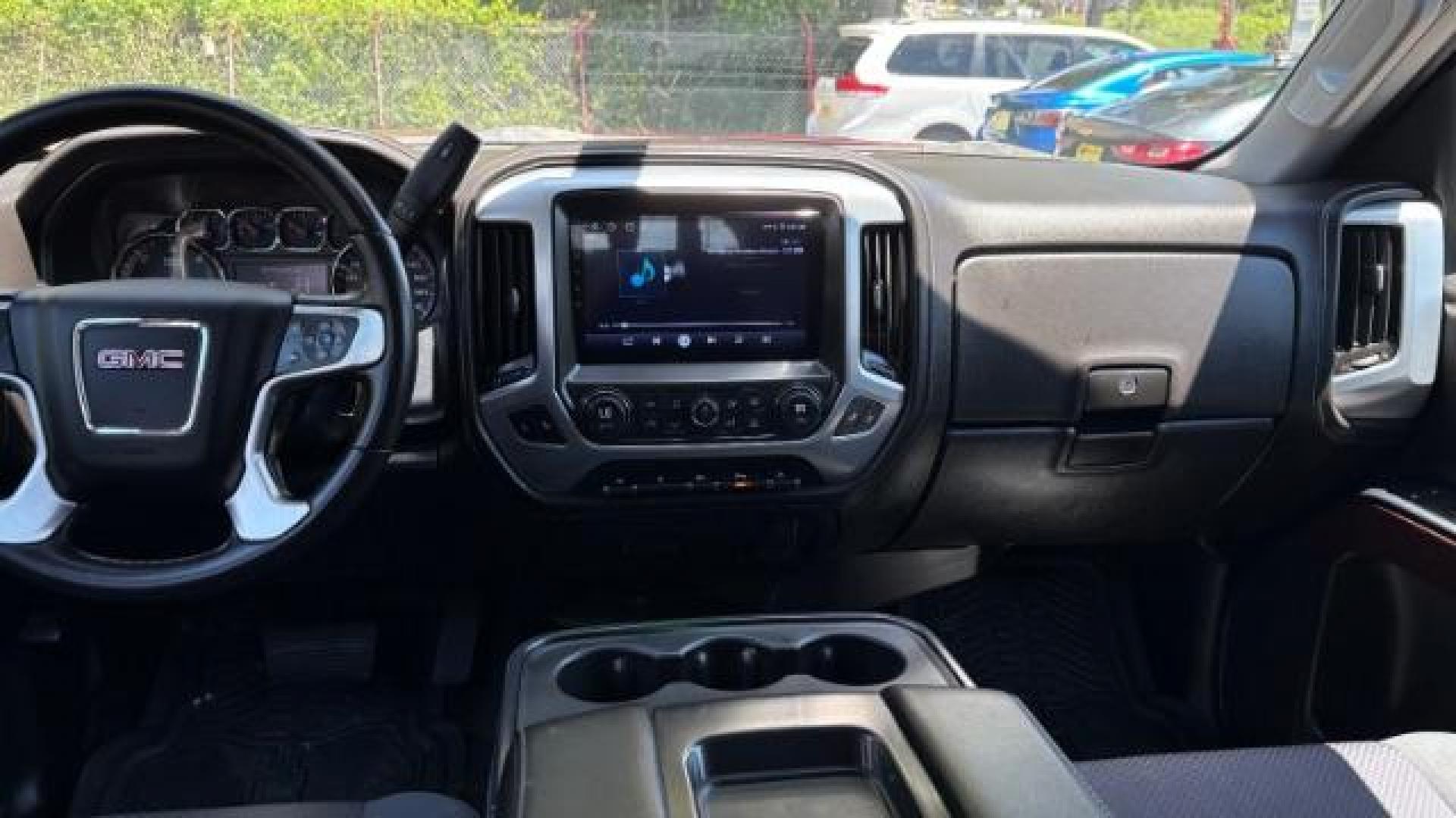 2014 Maroon GMC Sierra 1500 SLE (1GTV2UEC4EZ) with an EcoTec3 5.3L V-8 gasoline direct injection engine, Automatic transmission, located at 1806 Veterans Memorial Hwy SW, Austell, GA, 30168, (770) 944-9558, 33.817959, -84.606987 - Photo#9