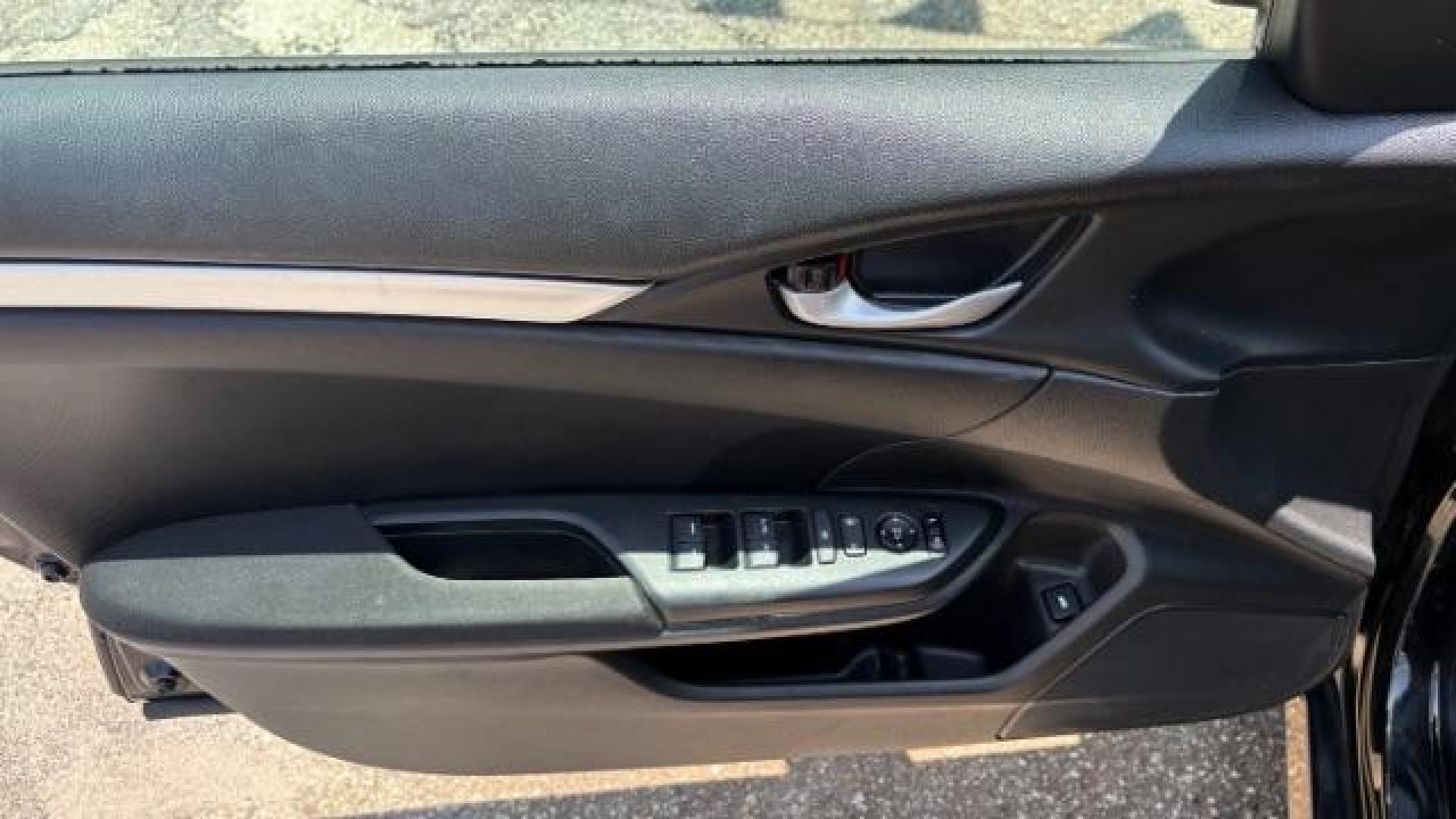 2017 Black Honda Civic LX (19XFC2F56HE) with an 2L I-4 DOHC engine, located at 1806 Veterans Memorial Hwy SW, Austell, GA, 30168, (770) 944-9558, 33.817959, -84.606987 - Photo#8