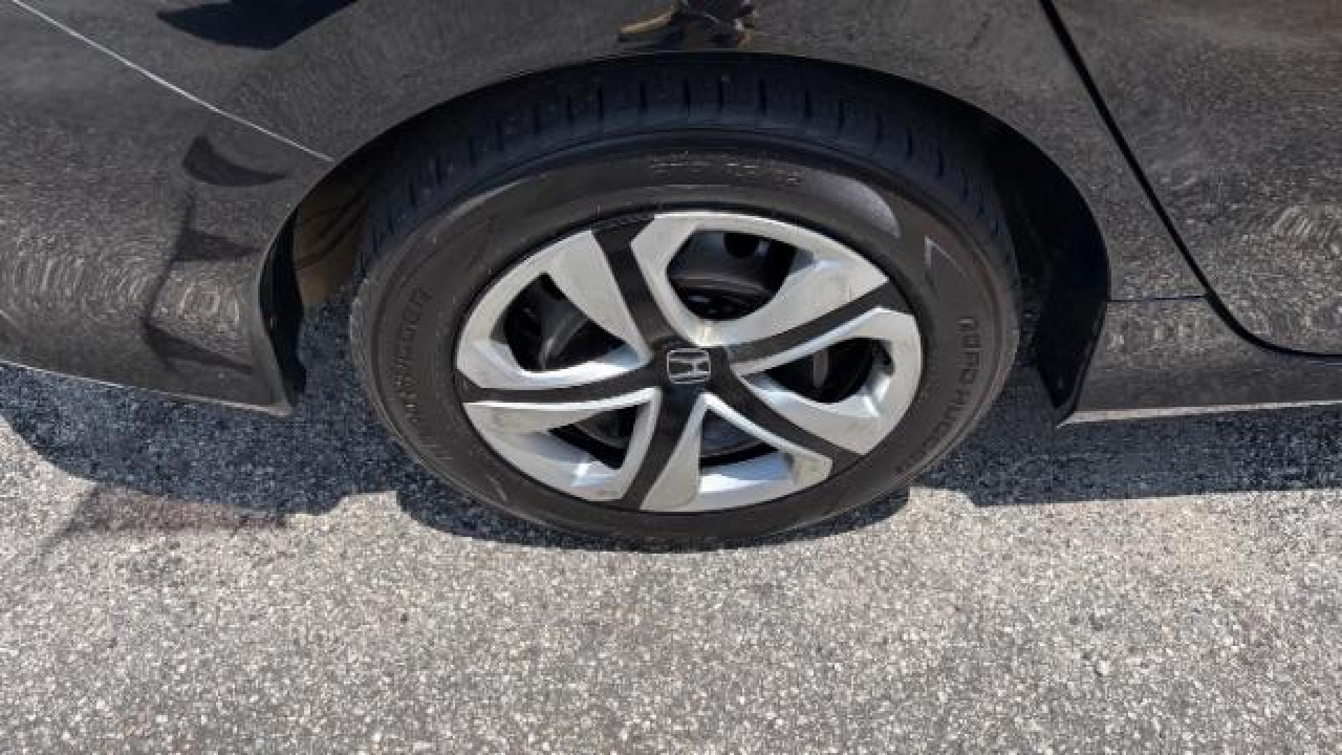 2017 Black Honda Civic LX (19XFC2F56HE) with an 2L I-4 DOHC engine, located at 1806 Veterans Memorial Hwy SW, Austell, GA, 30168, (770) 944-9558, 33.817959, -84.606987 - Photo#13