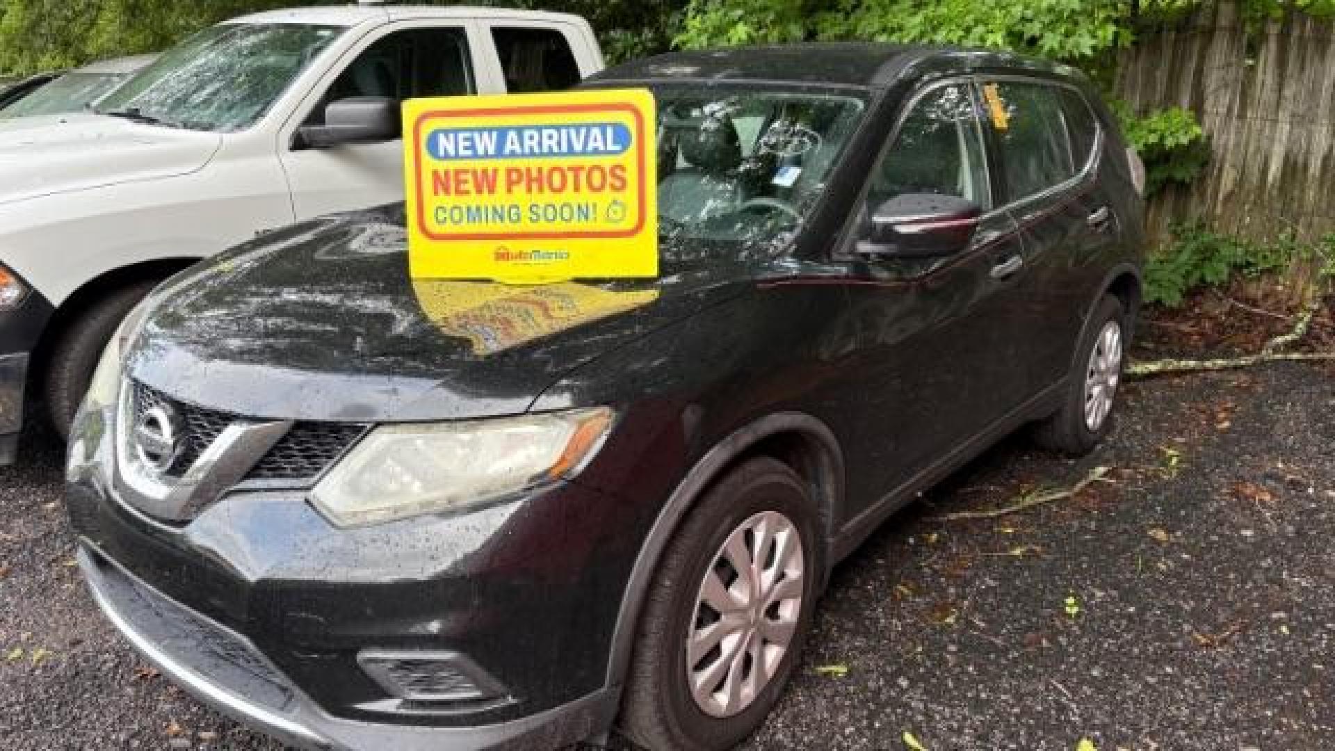 2015 Black Nissan Rogue S (KNMAT2MT8FP) with an 2.5L I-4 DOHC engine, located at 1806 Veterans Memorial Hwy SW, Austell, GA, 30168, (770) 944-9558, 33.817959, -84.606987 - Photo#0