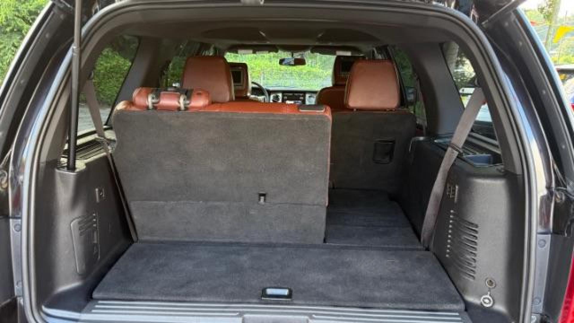 2014 Black Ford Expedition King Ranch (1FMJU1H55EE) with an Triton 5.4L V-8 variable valve control engine, located at 1806 Veterans Memorial Hwy SW, Austell, GA, 30168, (770) 944-9558, 33.817959, -84.606987 - Photo#9