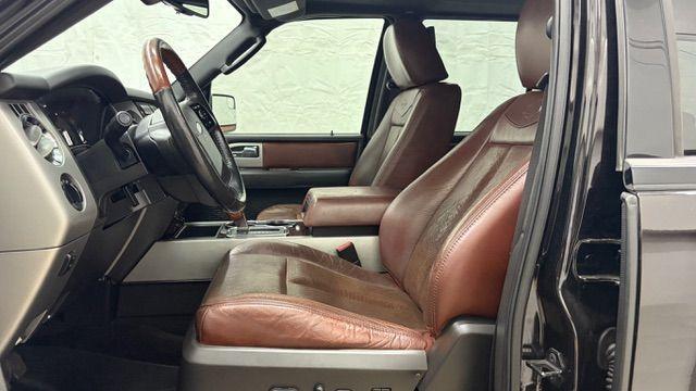 2014 Black Ford Expedition King Ranch (1FMJU1H55EE) with an Triton 5.4L V-8 variable valve control engine, located at 1806 Veterans Memorial Hwy SW, Austell, GA, 30168, (770) 944-9558, 33.817959, -84.606987 - Photo#12