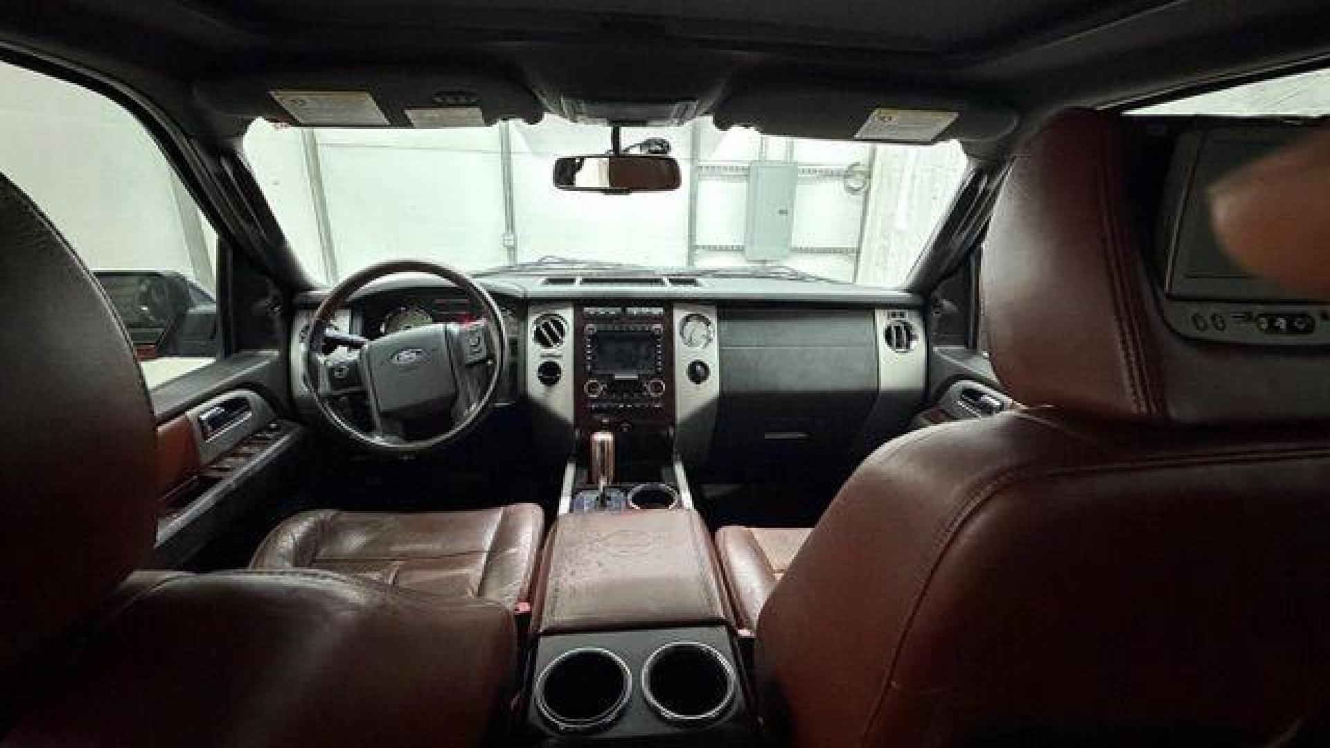 2014 Black Ford Expedition King Ranch (1FMJU1H55EE) with an Triton 5.4L V-8 variable valve control engine, located at 1806 Veterans Memorial Hwy SW, Austell, GA, 30168, (770) 944-9558, 33.817959, -84.606987 - Photo#16