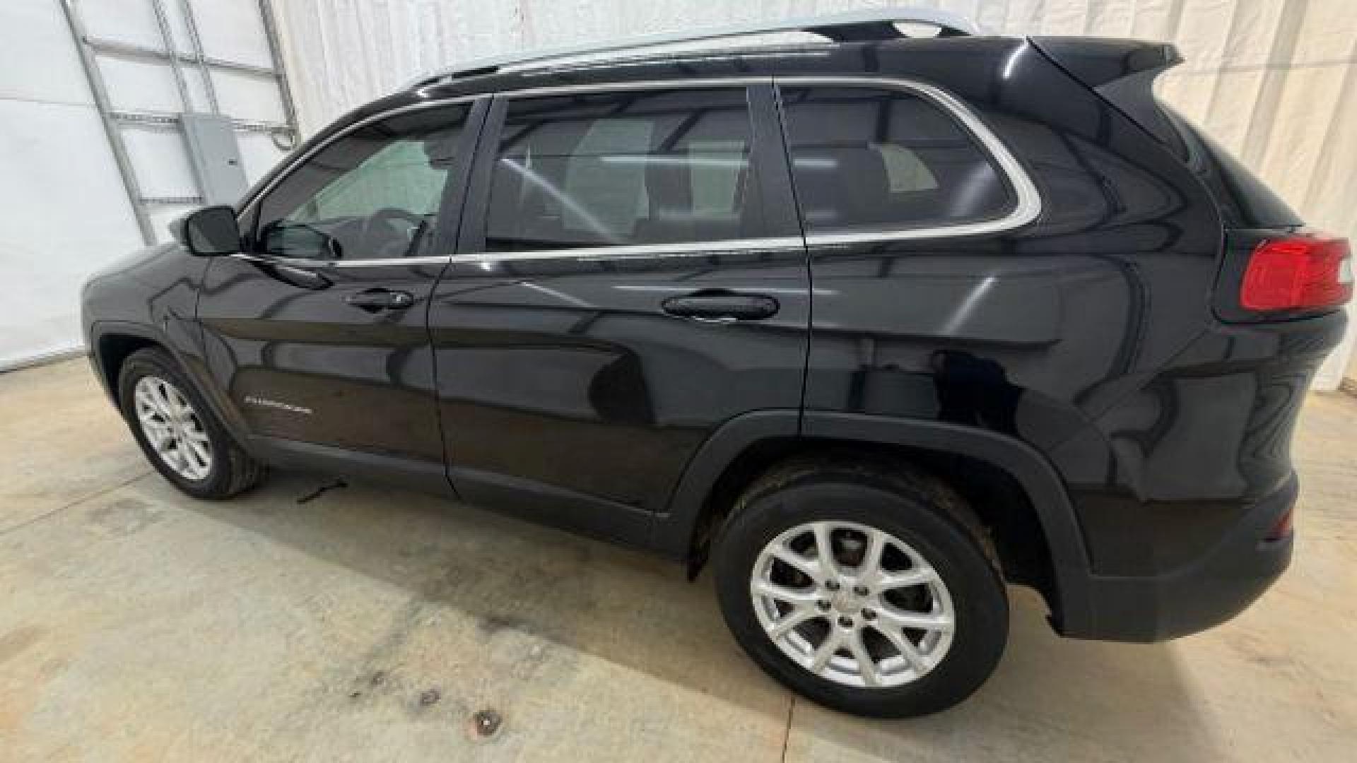 2017 Black Jeep Cherokee Latitude FWD (1C4PJLCB3HW) , located at 1806 Veterans Memorial Hwy SW, Austell, GA, 30168, (770) 944-9558, 33.817959, -84.606987 - Photo#2