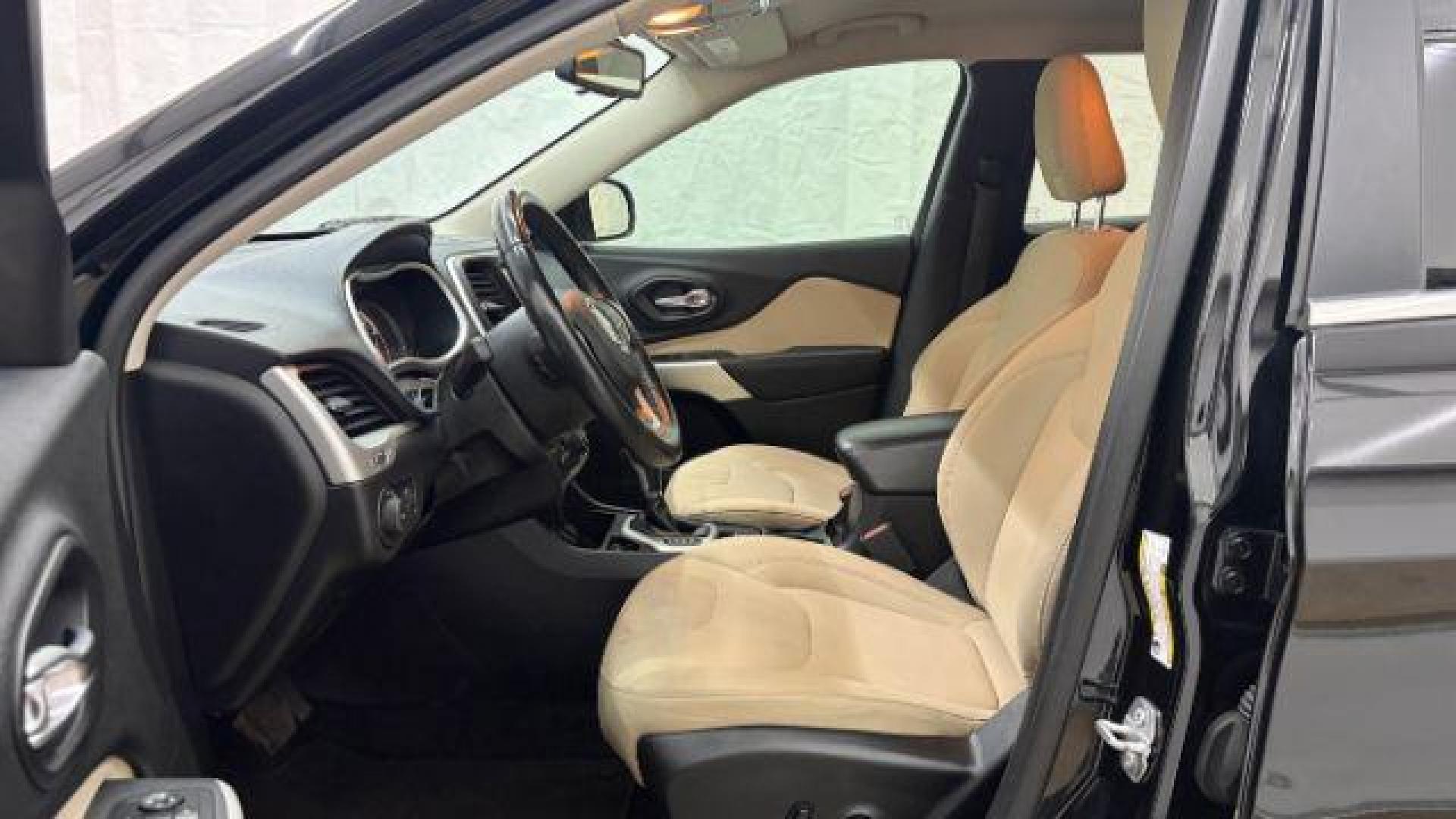 2017 Black Jeep Cherokee Latitude FWD (1C4PJLCB3HW) , located at 1806 Veterans Memorial Hwy SW, Austell, GA, 30168, (770) 944-9558, 33.817959, -84.606987 - Photo#11