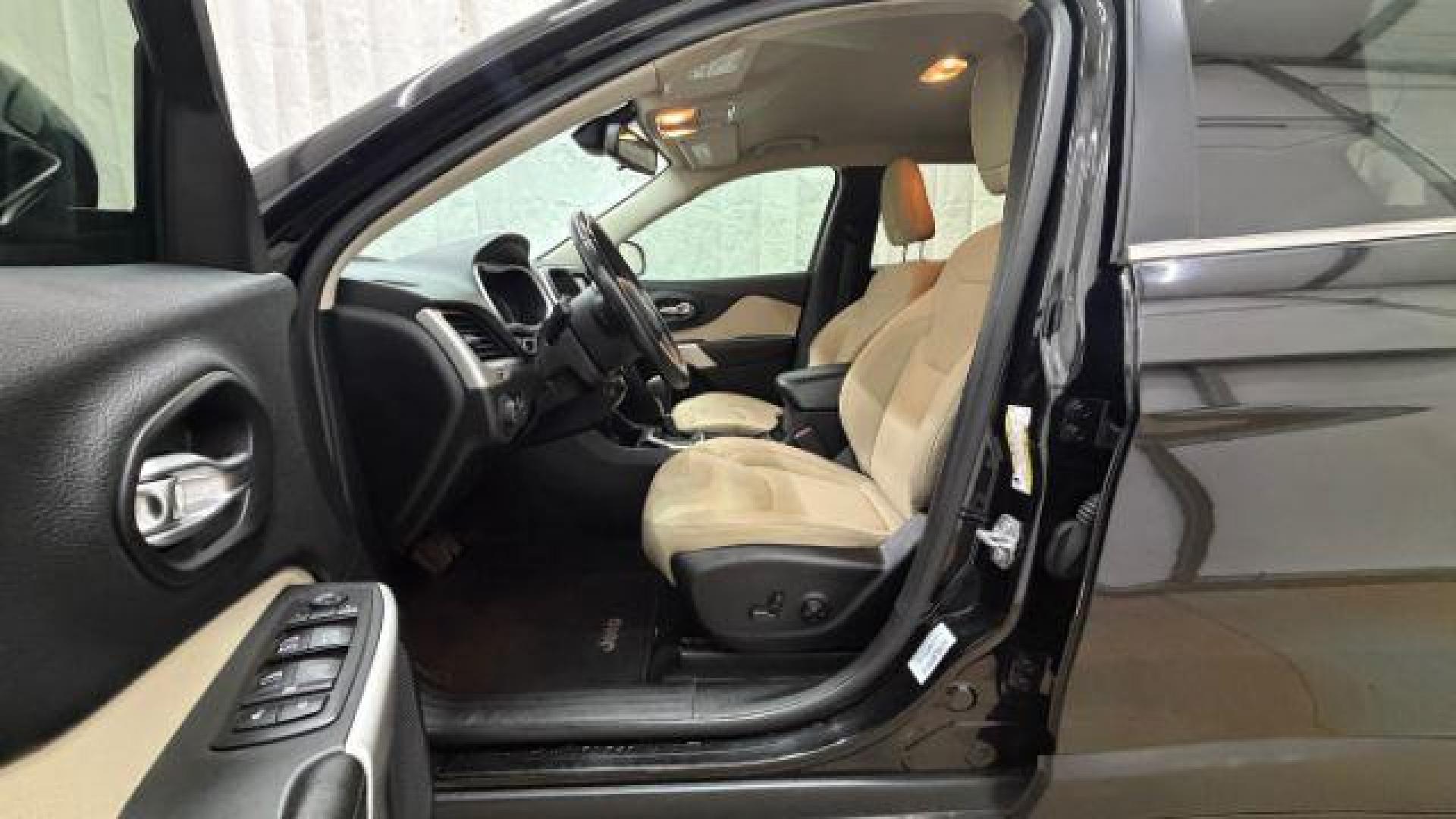 2017 Black Jeep Cherokee Latitude FWD (1C4PJLCB3HW) , located at 1806 Veterans Memorial Hwy SW, Austell, GA, 30168, (770) 944-9558, 33.817959, -84.606987 - Photo#12