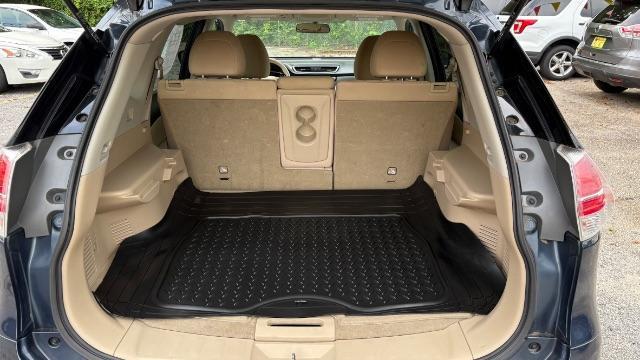 2015 Blue Nissan Rogue SV (KNMAT2MT3FP) with an 2.5L I-4 DOHC engine, located at 1806 Veterans Memorial Hwy SW, Austell, GA, 30168, (770) 944-9558, 33.817959, -84.606987 - Photo#12