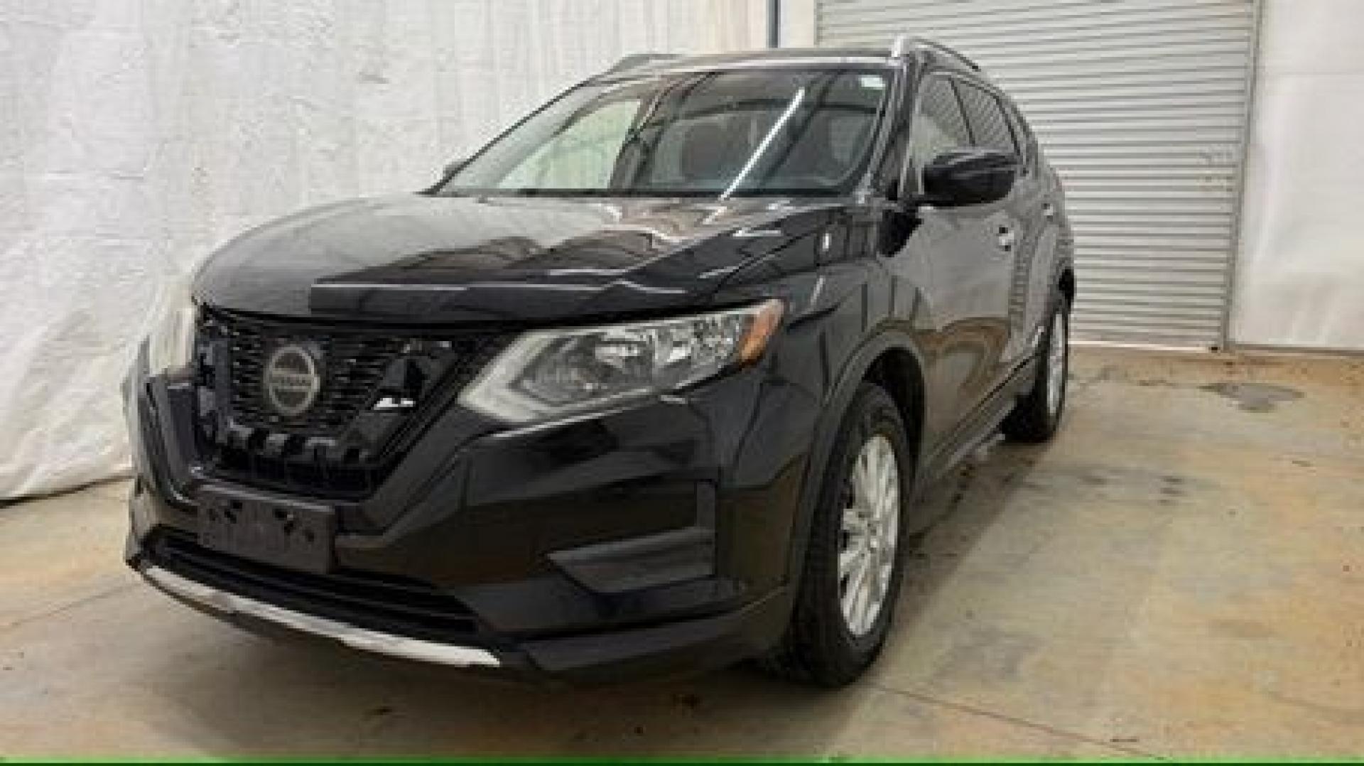 2019 Black Nissan Rogue SV (JN8AT2MT0KW) with an 2.5L I-4 DOHC engine, located at 1806 Veterans Memorial Hwy SW, Austell, GA, 30168, (770) 944-9558, 33.817959, -84.606987 - Photo#1