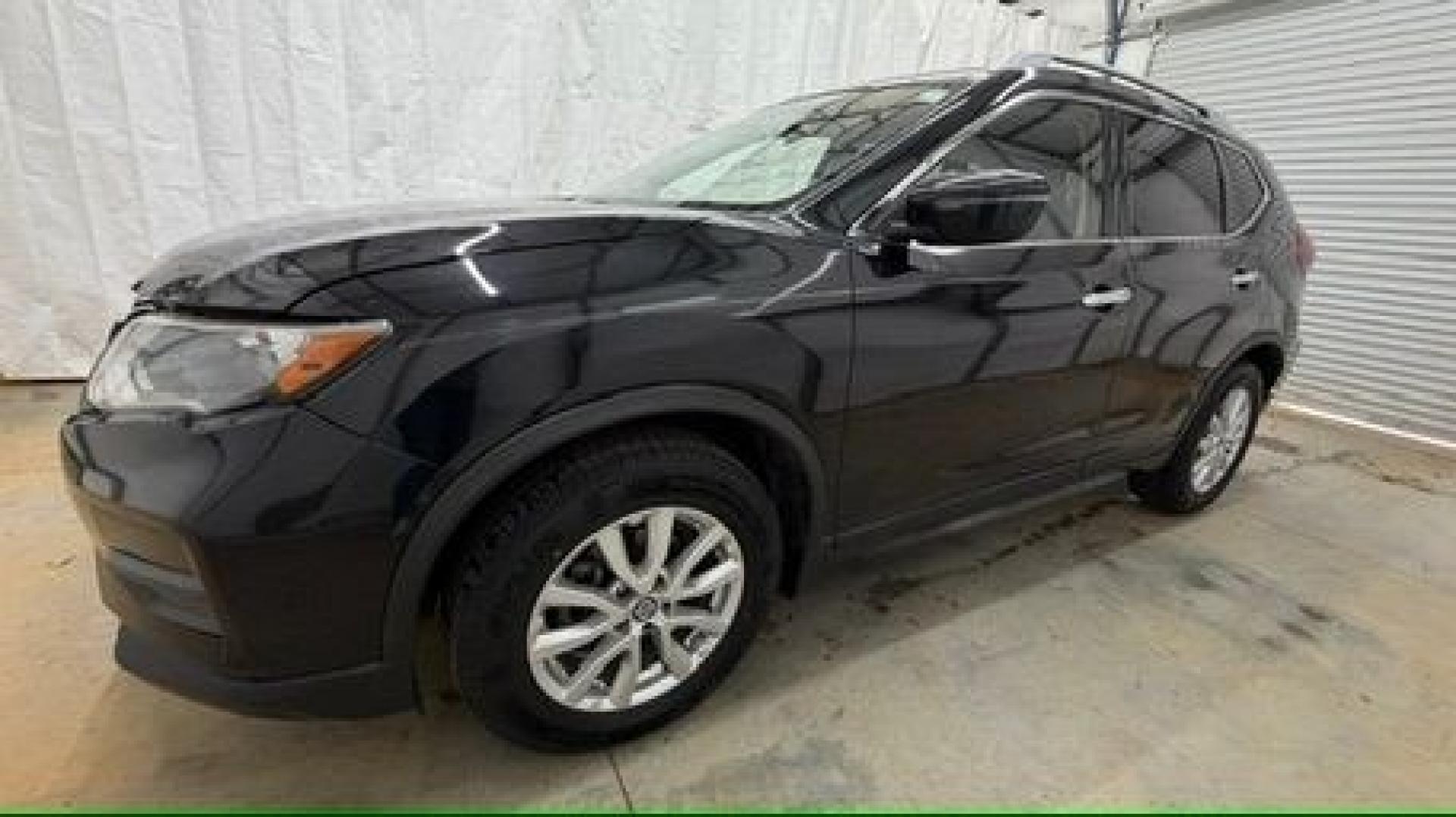 2019 Black Nissan Rogue SV (JN8AT2MT0KW) with an 2.5L I-4 DOHC engine, located at 1806 Veterans Memorial Hwy SW, Austell, GA, 30168, (770) 944-9558, 33.817959, -84.606987 - Photo#0