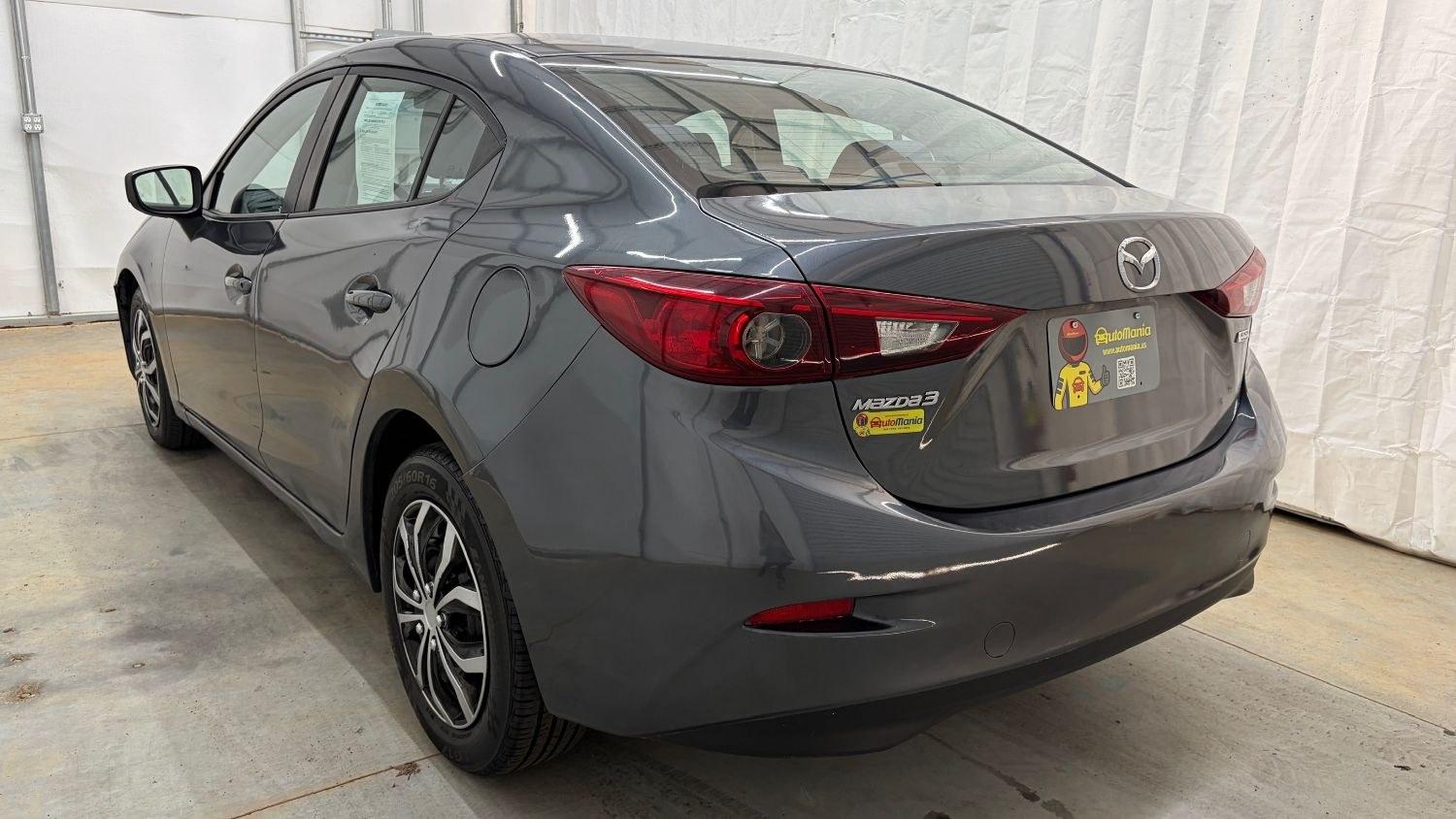 2014 Gray Mazda Mazda3 i Sport (JM1BM1U76E1) with an SKYACTIV-G 2L I-4 ga engine, located at 1806 Veterans Memorial Hwy SW, Austell, GA, 30168, (770) 944-9558, 33.817959, -84.606987- Photo#3