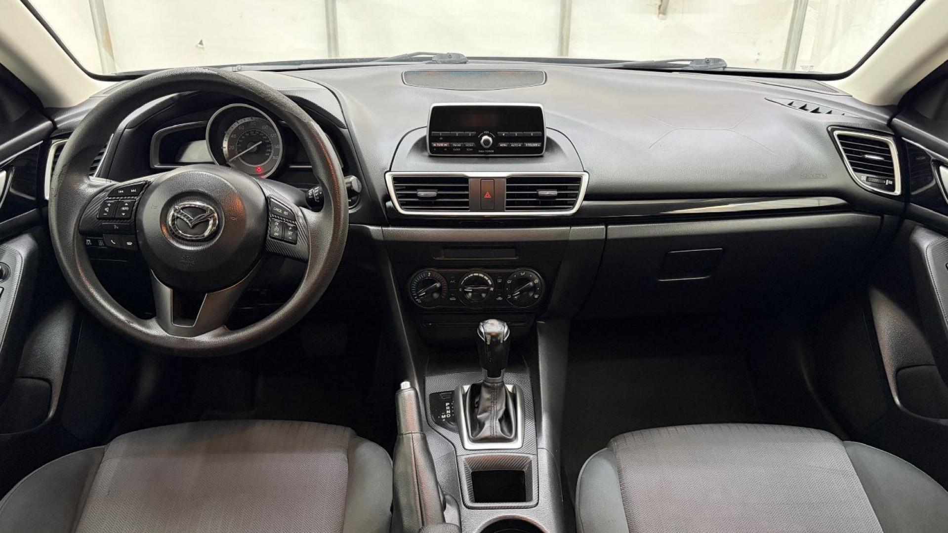 2014 Gray Mazda Mazda3 i Sport (JM1BM1U76E1) with an SKYACTIV-G 2L I-4 ga engine, located at 1806 Veterans Memorial Hwy SW, Austell, GA, 30168, (770) 944-9558, 33.817959, -84.606987- Photo#15