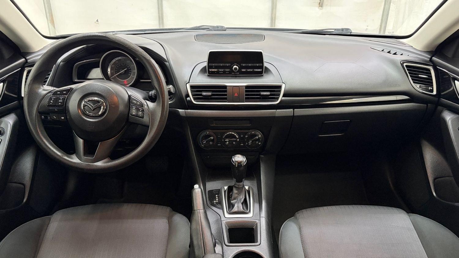2014 Gray Mazda Mazda3 i Sport (JM1BM1U76E1) with an SKYACTIV-G 2L I-4 ga engine, located at 1806 Veterans Memorial Hwy SW, Austell, GA, 30168, (770) 944-9558, 33.817959, -84.606987- Photo#15